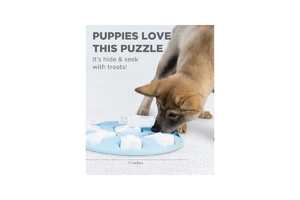 Puppy Smart Blue interaktív csemege kirakós kutyak