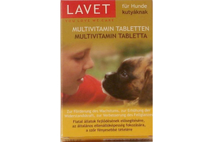 Lavet Multivitamin tabletta kutyáknak 50db