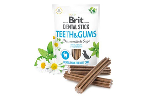 Brit Dental Stick Teeth&Gums Kamillával 251gr