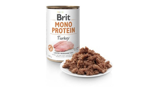 Brit care mono protein konzerv pulyka 400g