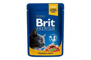 Brit premium lazac-pisztráng 100g