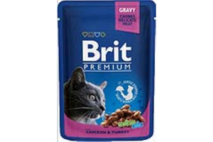 Brit premium csirke-pulyka 100g